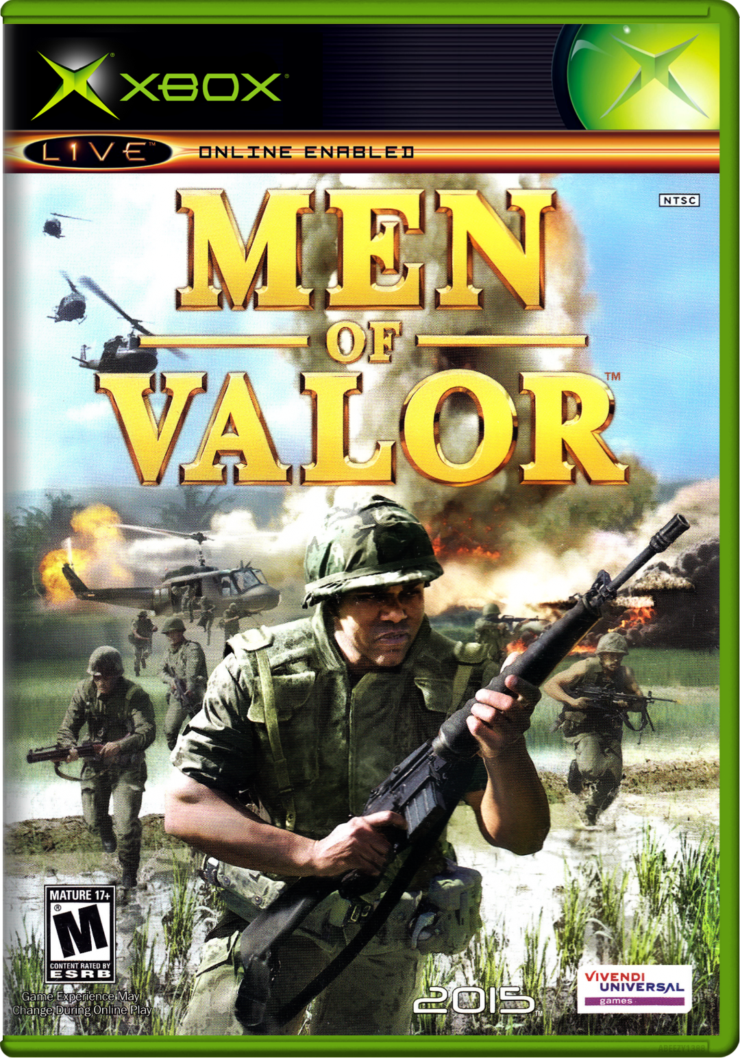 Men Of Valor Xbox Keychain