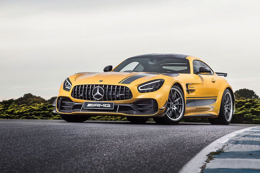 Mercedesamg Gt R Pro Road Driving Wall Indoor Decor Jigsaw Puzzle