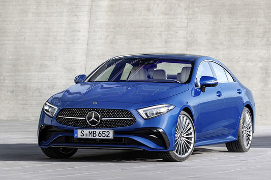 Mercedesbenz Blue Sedan Cls 350 Amg Car Wall Decor Jigsaw Puzzle