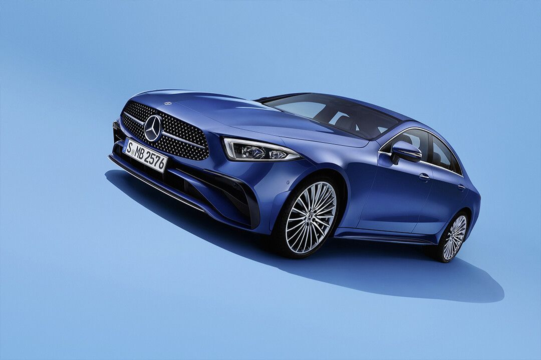 Mercedesbenz Cls 350 Amg Blue Wall Decor Keychain
