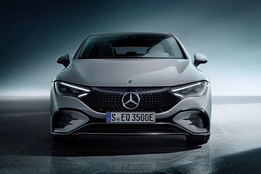 Mercedesbenz Eqe 350 Amg Front View Art Wall Decor Jigsaw Puzzle