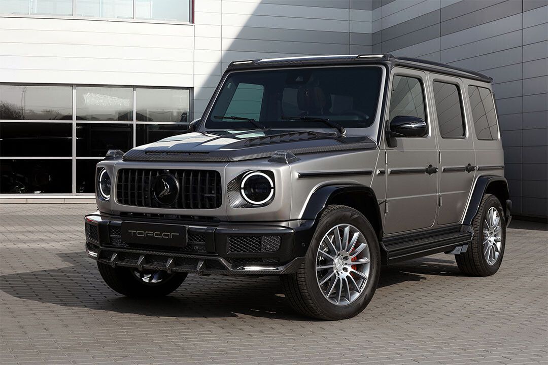 Mercedesbenz G500 Inferno Topcar Truck Wall Indoor Jigsaw Puzzle