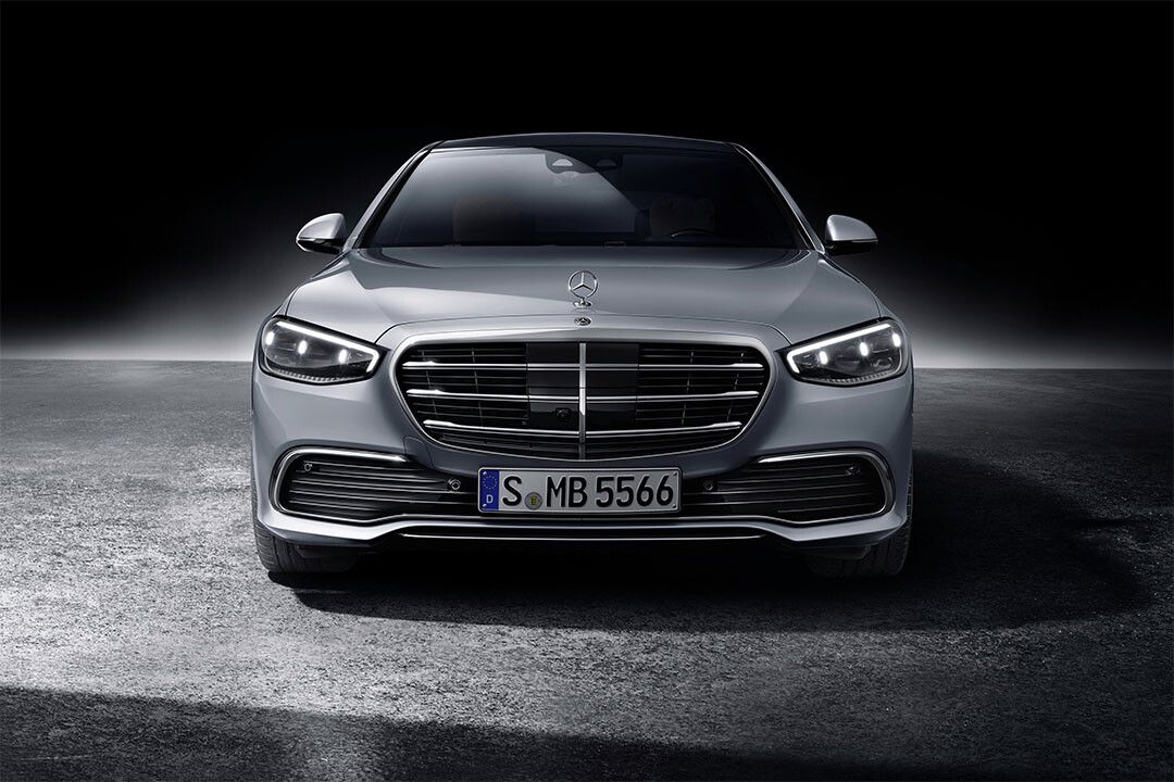 Mercedesbenz Sklasse Front View Art Indoor Decor Jigsaw Puzzle