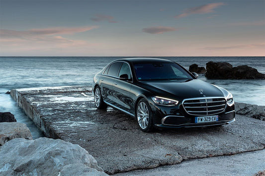 Mercedesbenz S 400 D 4Matic Luxury Black Model Wall Indoor Decor Jigsaw Puzzle