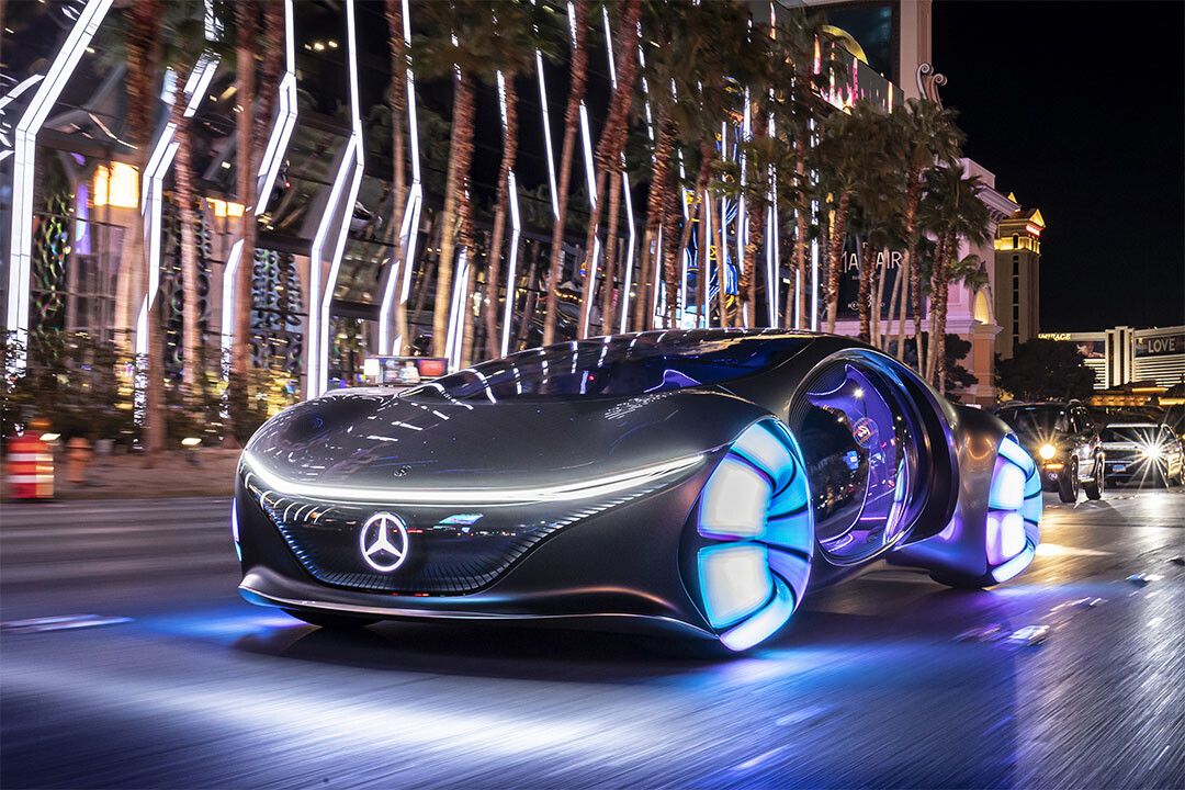 Mercedesbenz Vision Avtr Front View Home Decor Jigsaw Puzzle
