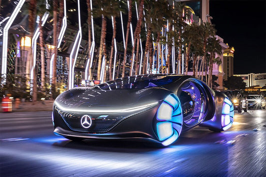 Mercedesbenz Vision Avtr Front View Home Decor Jigsaw Puzzle