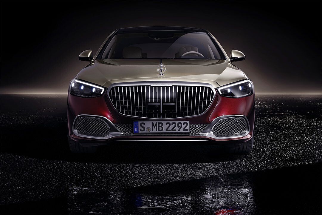 Mercedesmaybach S 580 Sedan Front View Wall Indoor Jigsaw Puzzle