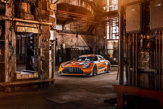 Mercedes Amg Gt3 Sports Car Racing Car Vehicle Jigsaw Puzzle