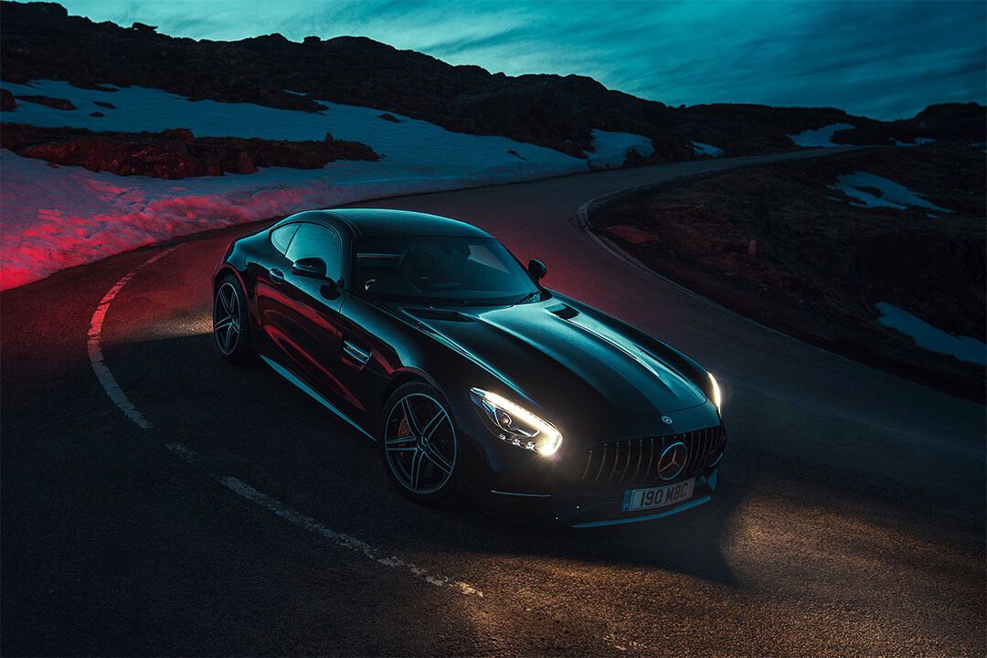 Mercedes Amg Gt C Classic Car Luxury Car Jigsaw Puzzle