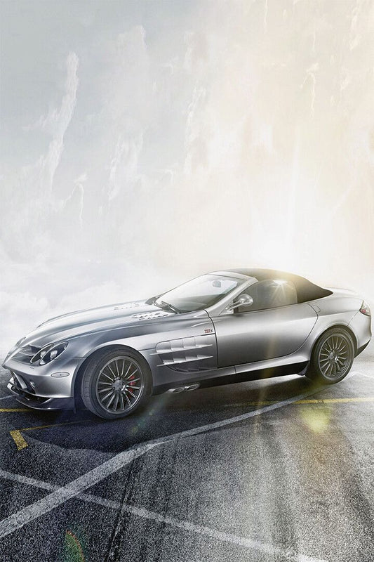 Mercedes Benz Maybach Sports Car Expensive Car Jigsaw Puzzle