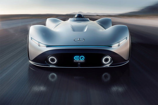 Mercedes Benz Vision Eq Silver Arrow Luxury Car Jigsaw Puzzle