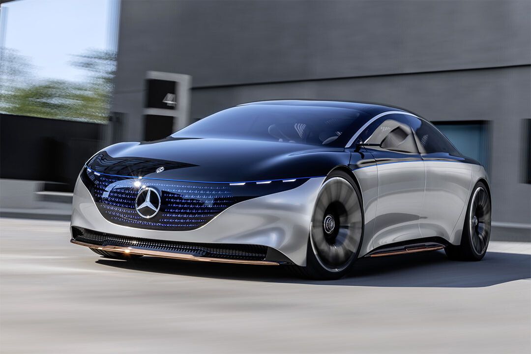 Mercedes Benz Vision Eqs Sports Car Race Car Jigsaw Puzzle