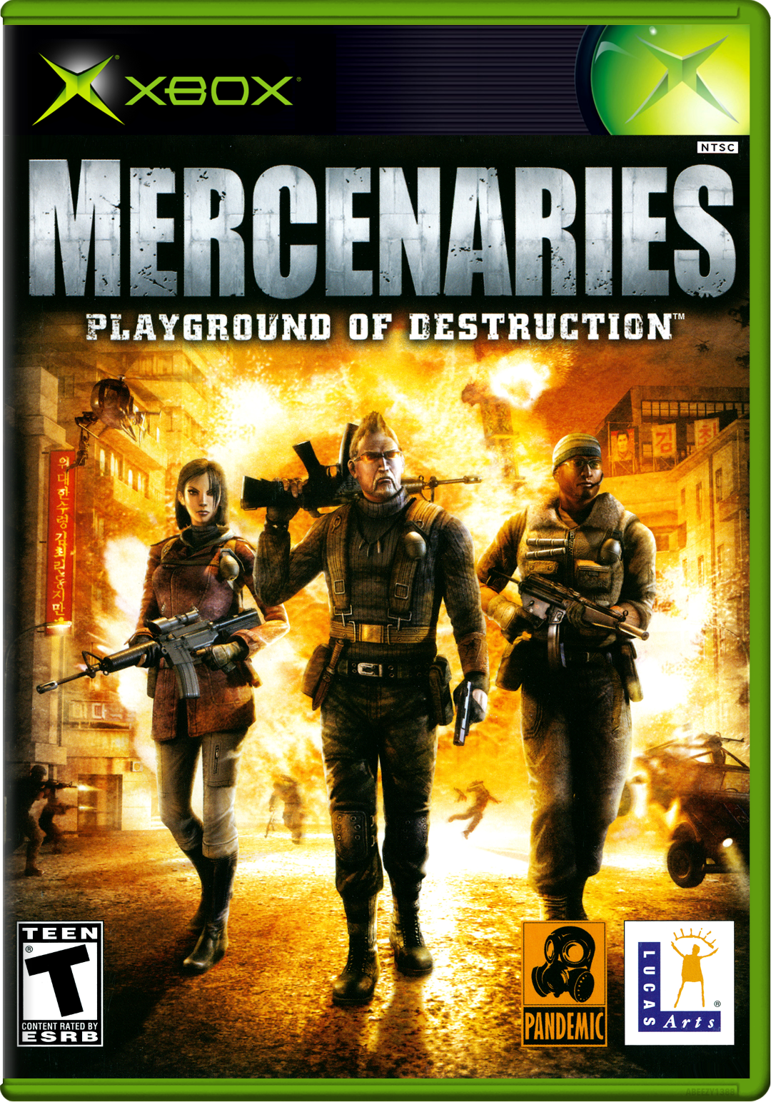Mercenaries (Usa, Europe) Xbox Print Poster