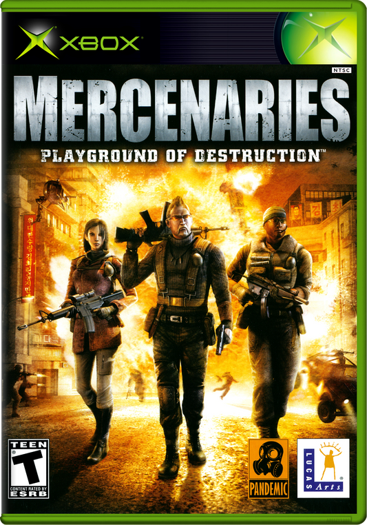 Mercenaries (Usa, Europe) Xbox Print Poster