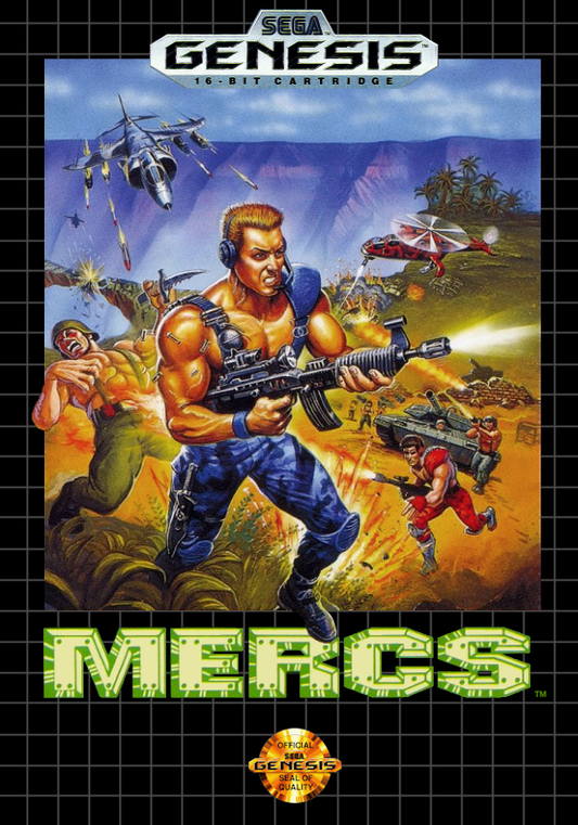 Mercs (Usa) Genesis Print Poster