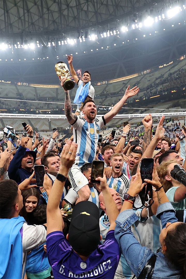 Messi Lautaro Argentina Soccer Champions Football Final 2022 Jigsaw Puzzle