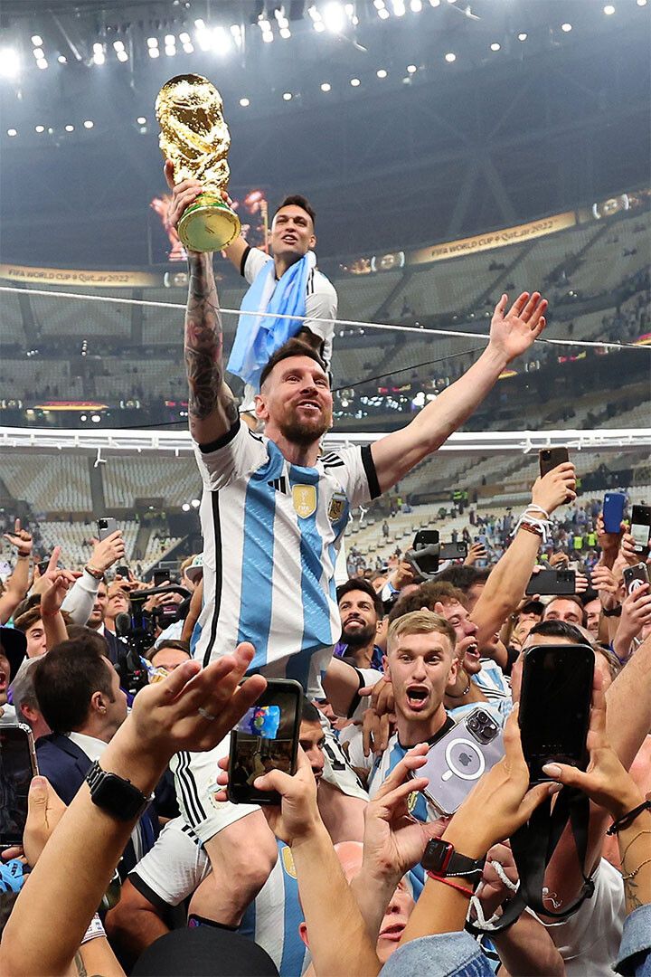 Messi Lautaro Football Final 2022 Argentina Soccer Champions Jigsaw Puzzle