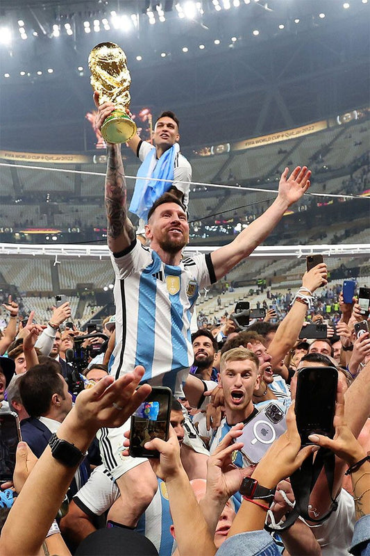Messi Lautaro Football Final 2022 Argentina Soccer Champions Jigsaw Puzzle