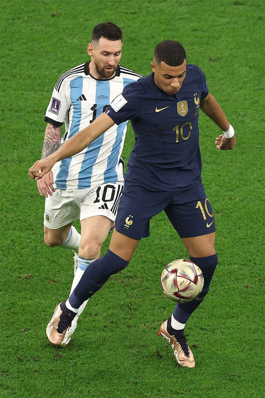 Messi Mbappe Football Final 2022 Best World Soccer Players Jigsaw Puzzle