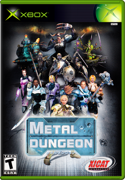 Metal Dungeon Xbox Print Poster