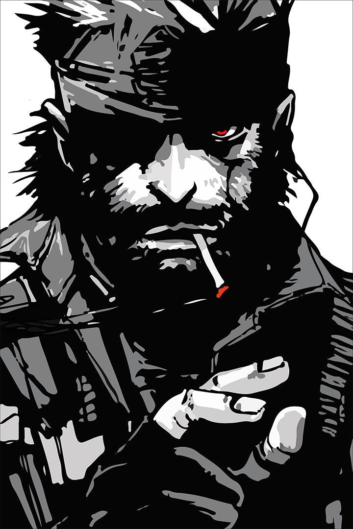 Metal Gear Classic Vintage Arcade Jigsaw Puzzle