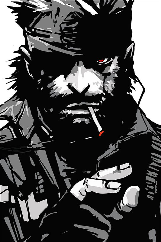 Metal Gear Classic Vintage Arcade Jigsaw Puzzle