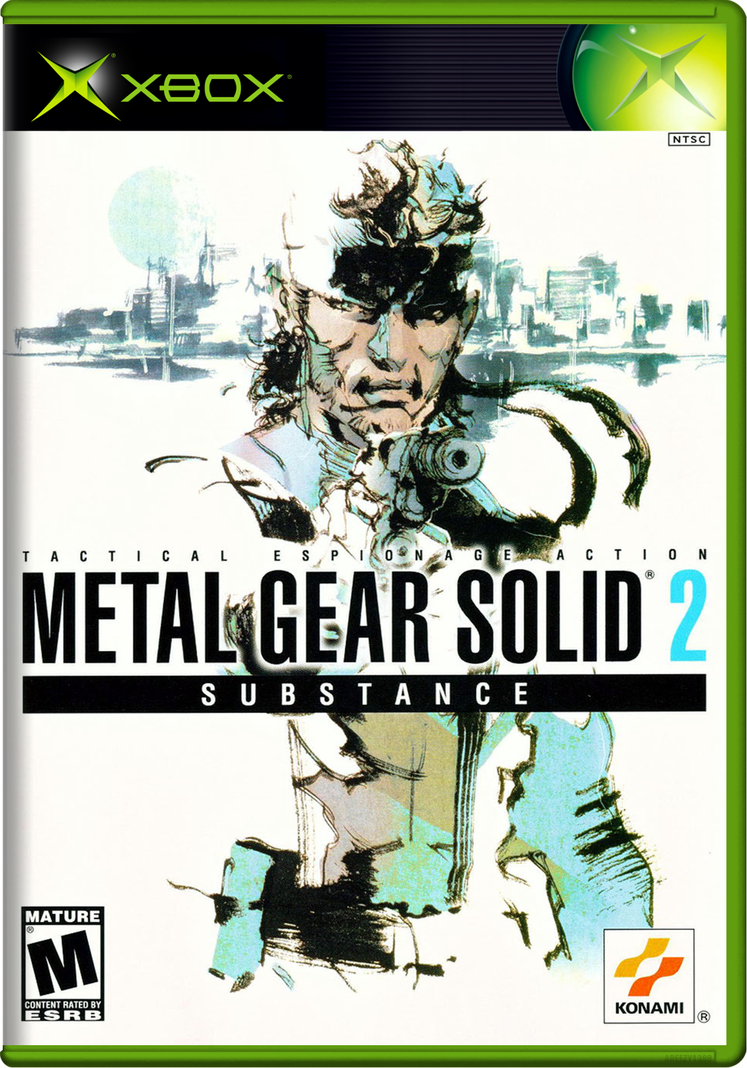 Metal Gear Solid 2 Substance Xbox Print Poster