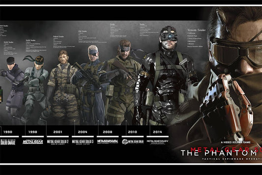 Metal Gear Solid Rising The Phantom Pain Game Jigsaw Puzzle
