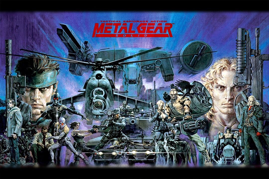 Metal Gear Solid V The Phantom Pain Game Jigsaw Puzzle