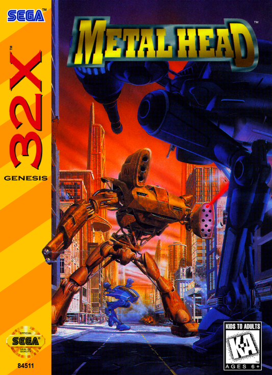 Metal Head Sega 32X Print Poster