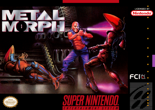 Metal Morph (Usa) Snes Print Poster