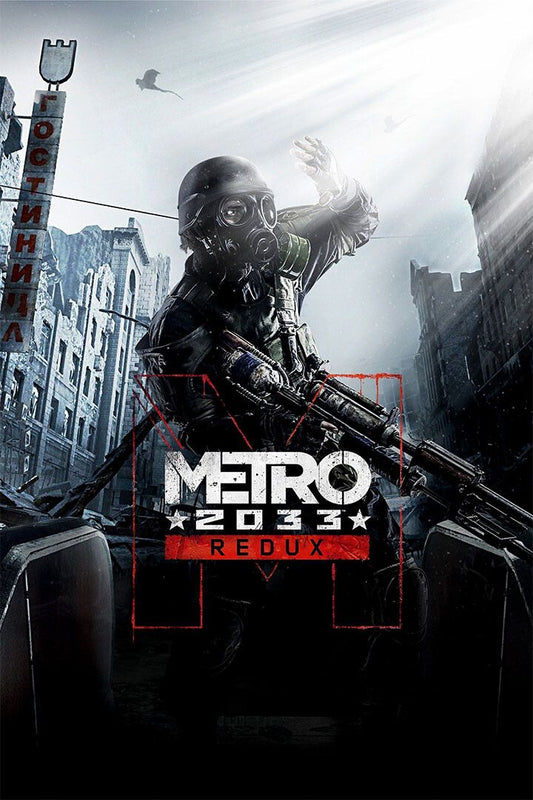 Metro Video Game Action Horror Adventure Print Jigsaw Puzzle