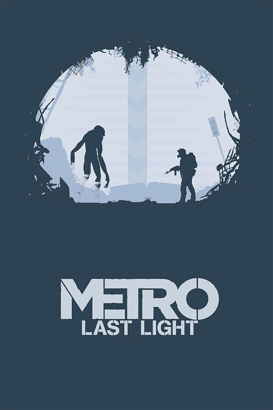 Metro Video Game Horror Adventure Action Print Jigsaw Puzzle