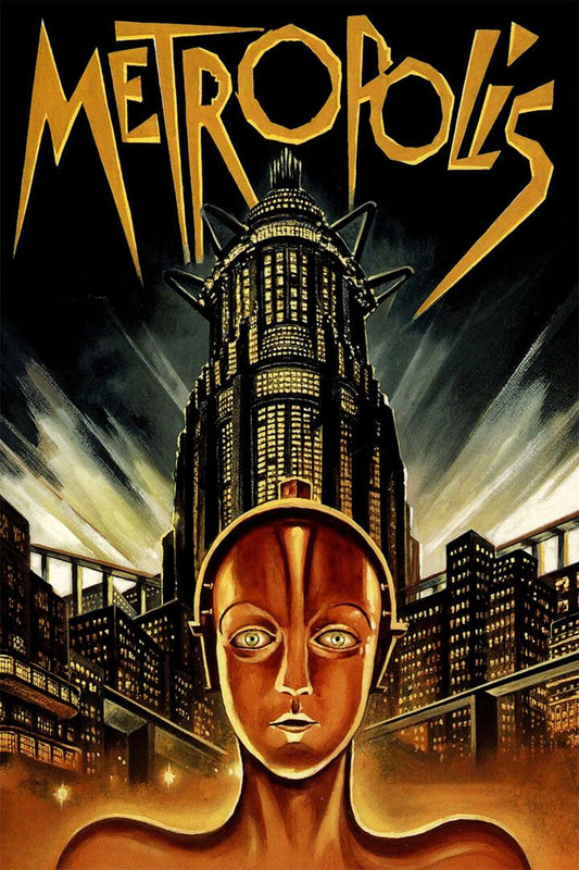 Metropolis Germany Movie Drama Fritz Lang Vintage Jigsaw Puzzle