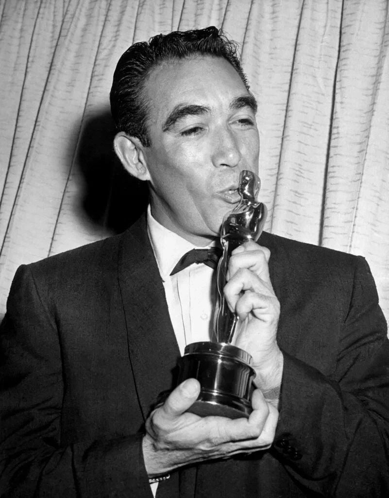 Mexican American Actor Anthony Quinn Classic Picture Photo