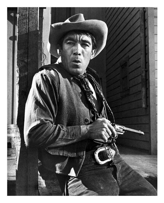 Mexican American Actor Anthony Quinn Classic Publicity Picture Photo