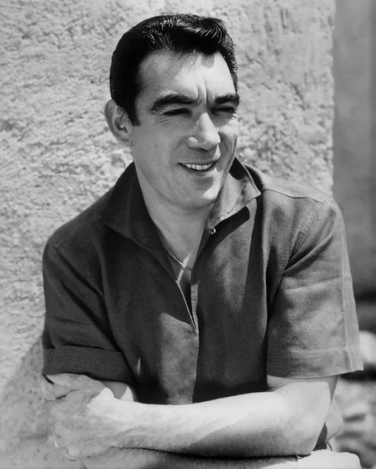 Mexican American Actor Anthony Quinn Vintage Publicity Picture Magnet