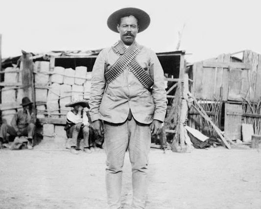 Mexican General Francisco Pancho Villa Glossy Magnet Vintage Magnet