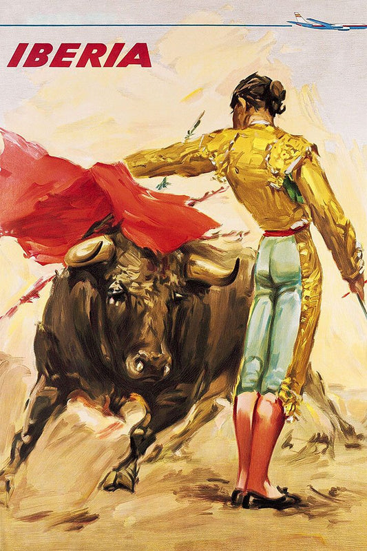 Mexico Bull Fighter Bull Fighting Oil Paint Portre Jigsaw Puzzle