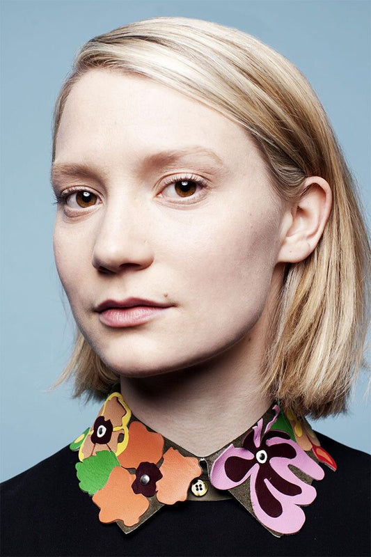 Mia Wasikowska Australian Actress Painting Jigsaw Puzzle