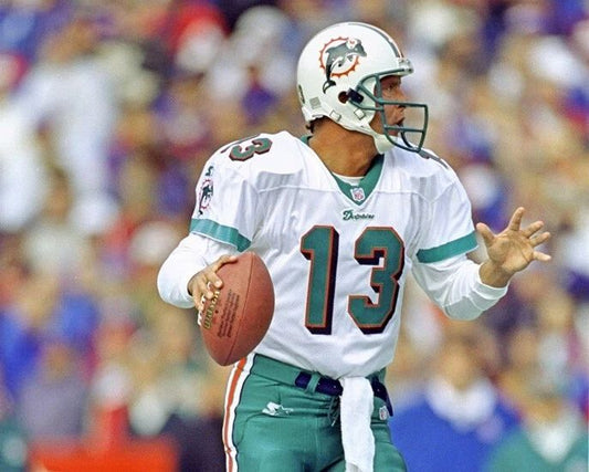 Miami Dolphins Dan Marino Glossy Keychain Keychain