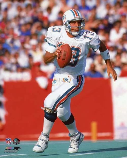 Miami Dolphins Dan Marino Magnet Nfl Football Print Glossy Magnet
