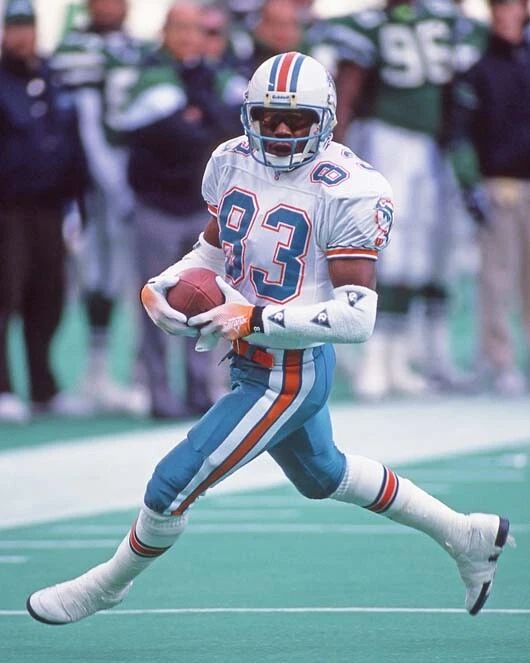 Miami Dolphins Mark Clayton Glossy Photo Football Print Poster