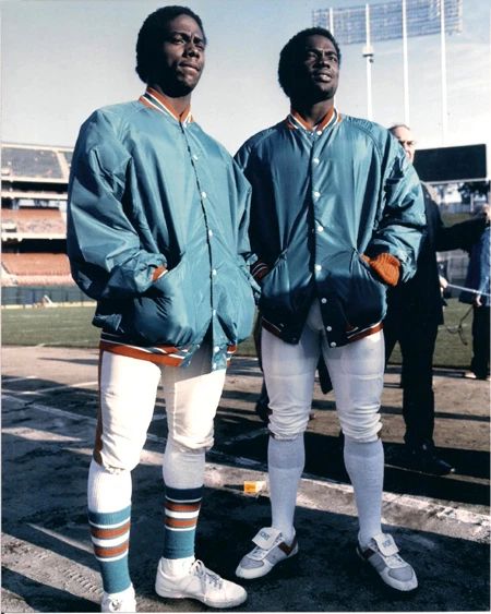 Miami Dolphins Mark Clayton And Mark Duper Glossy Keychain Football Print