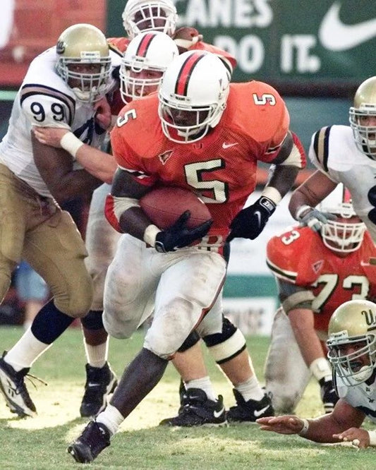 Miami Hurricanes Edgerrin James Glossy Magnet College Football Magnet