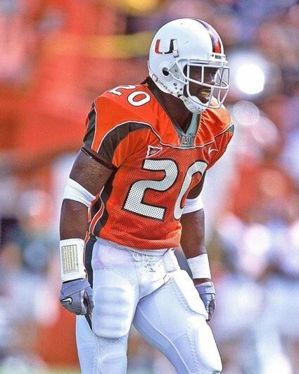 Miami Hurricanes Ed Reed Glossy Photo College Football Print Poster