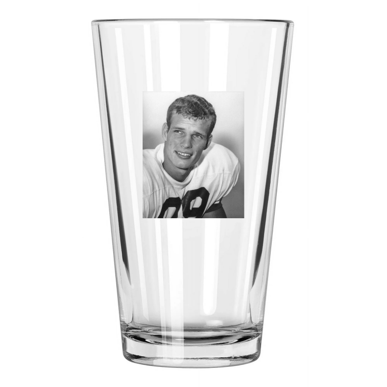 Miami Hurricanes Ted Hendricks Photo College Football Pint Beer Drinking Glass