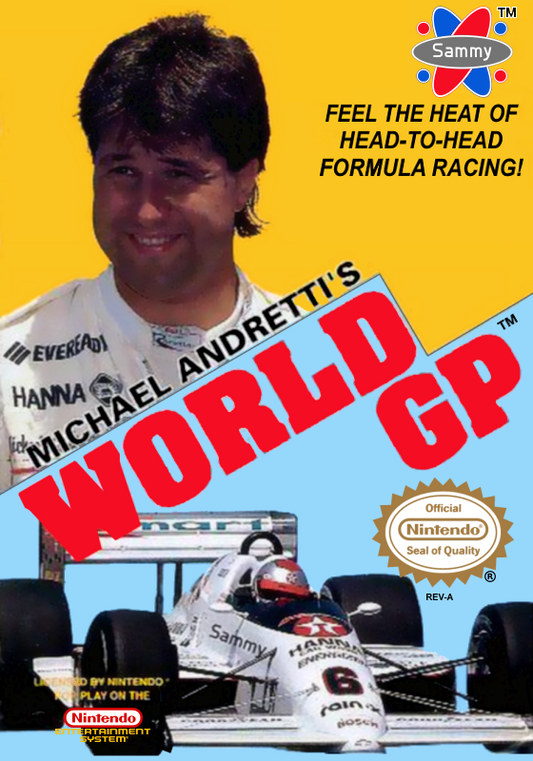 Michael Andretti S World Gp (Usa) Nes Print Poster