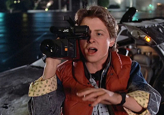 Michael J. Fox In Back To The Future Sci Fi Movie Picture Magnet Magnet