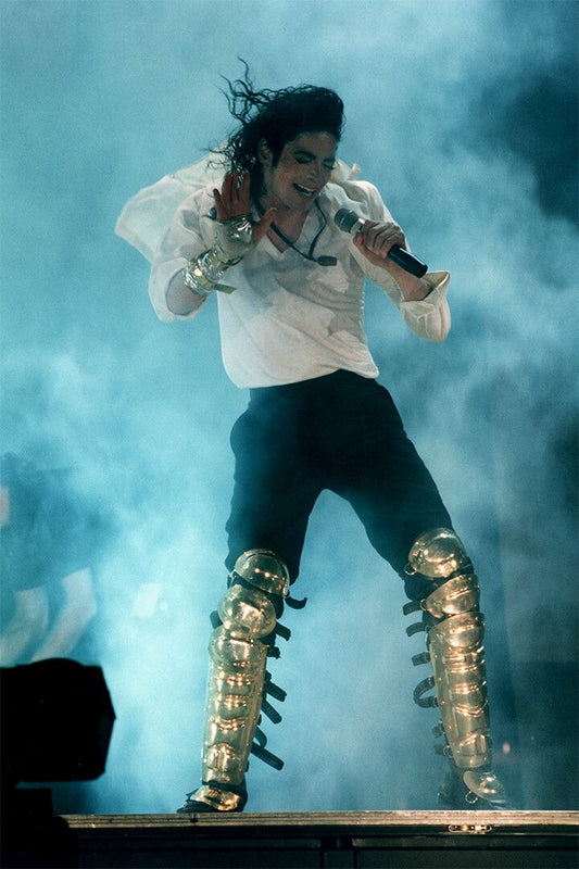 Michael Jackson In Concert Singer Dancer Jigsaw Puzzle